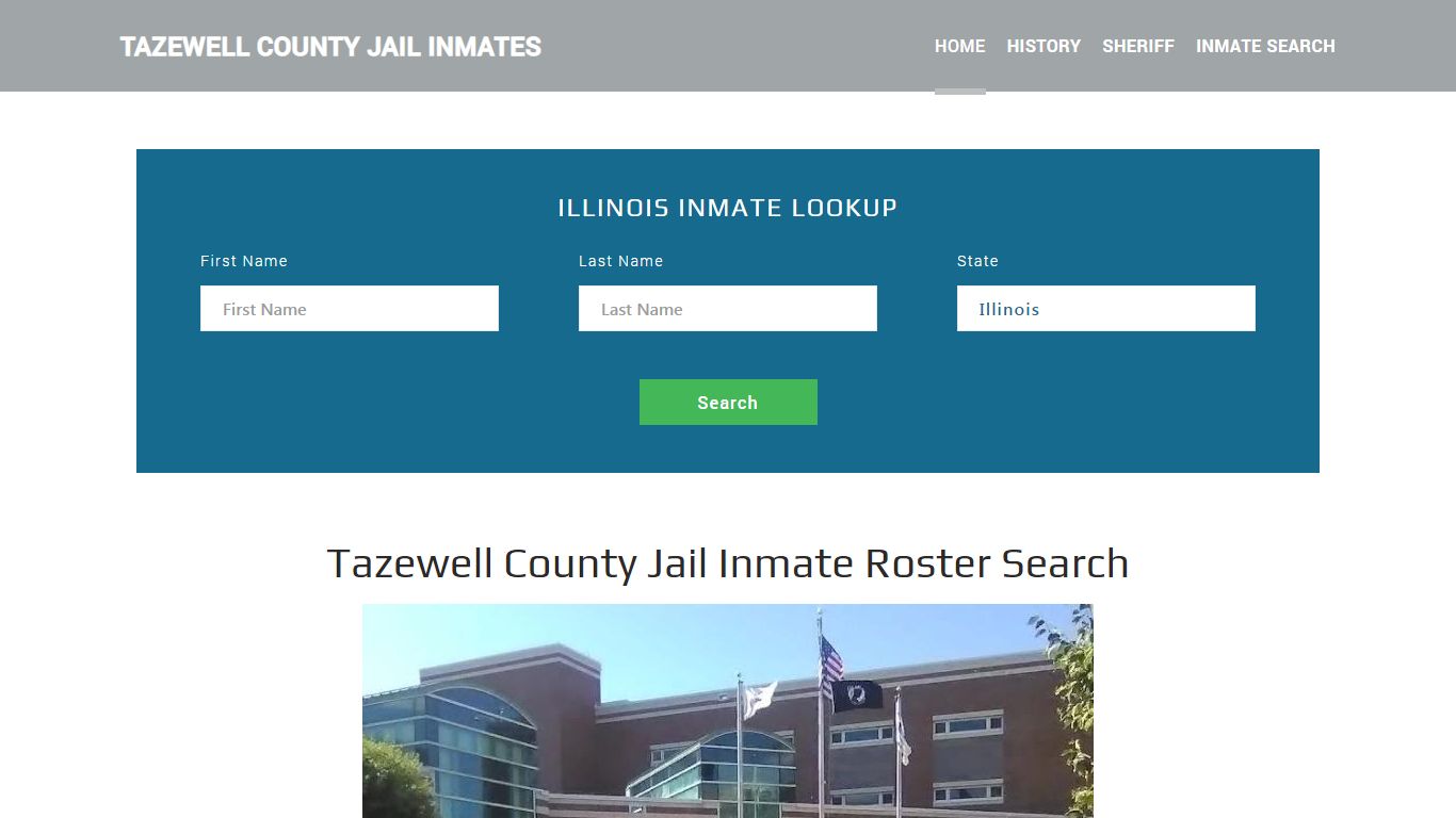 Tazewell County Jail Inmate Roster Lookup, Pekin, IL